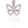 Diamond Sky Jewelry Sidabrinis pakabukas su cirkoniais „Butterfly“