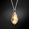 Diamond Sky Jewelry Sidabrinis pakabukas „Baroque V (Golden Shadow)“ su Swarovski® kristalais