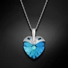Diamond Sky Jewelry Sidabrinis pakabukas „Cupid (Bermuda Mėlyna)“ su Swarovski® kristalais