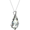 Diamond Sky Jewelry Sidabrinis pakabukas „Baroque V (Comet Argent Light)“ su Swarovski® kristalais