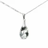 Diamond Sky Jewelry Sidabrinis pakabukas „Baroque“ su Swarovski® kristalais