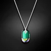 Diamond Sky Jewelry Sidabrinis pakabukas „Symbiosis (Emerald Scarabaeus Greeen)“ su Swarovski® kristalais