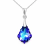 Diamond Sky Jewelry Sidabrinis pakabukas „Baroque IV (Heliotrope)“ su Swarovski® kristalais