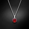Diamond Sky Jewelry Sidabrinis pakabukas „Glare (Siam)“ su Swarovski® kristalais