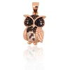 Diamond Sky Jewelry Sidabrinis pakabukas su cirkoniais „Owlet“