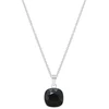 Diamond Sky Jewelry Sidabrinis pakabukas „Glare (Jet)“ su Swarovski® kristalais