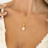Diamond Sky Jewelry Sidabrinis pakabukas „Crystal Drop (Honey)“ su Preciosa® kristalais