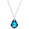 Diamond Sky Jewelry Sidabrinis pakabukas „Baroque V (Meridian Mėlyna)“ su Swarovski® kristalais