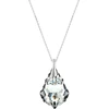 Diamond Sky Jewelry Sidabrinis pakabukas „Baroque V (Comet Argent Light)“ su Swarovski® kristalais