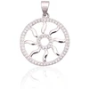 Diamond Sky Jewelry Sidabrinis pakabukas su cirkoniais „Sun IV“