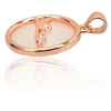 Diamond Sky Jewelry Sidabrinis pakabukas su cirkoniais ir perlamutru „Sparrow“