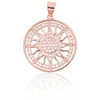 Diamond Sky Jewelry Sidabrinis pakabukas su cirkoniais „Sun“