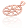 Diamond Sky Jewelry Sidabrinis pakabukas su cirkoniais „Sun III“