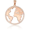 Diamond Sky Jewelry Sidabrinis pakabukas su cirkoniais „Planet“