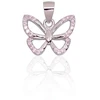 Diamond Sky Jewelry Sidabrinis pakabukas su cirkoniais „Butterfly“