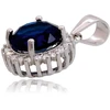 Diamond Sky Jewelry Sidabrinis pakabukas su cirkoniais „Širdys ir Strėlės IV“