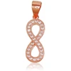 Diamond Sky Jewelry Sidabrinis pakabukas su cirkoniais „Infinity“