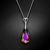 Diamond Sky Jewelry Sidabrinis pakabukas „Rainbow Waterfall (Vitrail Medium)“ su Swarovski® kristalais