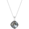 Diamond Sky Jewelry Sidabrinis pakabukas „Glare II (Sidabrinis Night)“ su Swarovski® kristalais