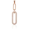 Diamond Sky Jewelry Sidabrinis pakabukas su cirkoniais „Manhattan“
