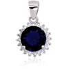 Diamond Sky Jewelry Sidabrinis pakabukas su cirkoniais „Širdys ir Strėlės IV“