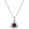Diamond Sky Jewelry Sidabrinis pakabukas „Elemental Magic (Volcano)“ su Swarovski® kristalais
