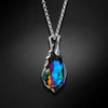 Diamond Sky Jewelry Sidabrinis pakabukas „Baroque V (Meridian Mėlyna)“ su Swarovski® kristalais