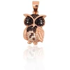 Diamond Sky Jewelry Sidabrinis pakabukas su cirkoniais „Owlet“