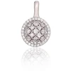Diamond Sky Jewelry Sidabrinis pakabukas su cirkoniais „Brocade II“