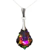 Diamond Sky Jewelry Sidabrinis pakabukas „Baroque IV (Vitrail Medium)“ su Swarovski® kristalais