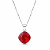 Diamond Sky Jewelry Sidabrinis pakabukas „Glare II (Siam)“ su Swarovski® kristalais