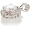 Diamond Sky Jewelry Sidabrinis pakabukas su cirkoniais „Širdys ir Strėlės II“