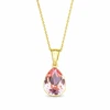 Diamond Sky Jewelry Sidabrinis pakabukas „Crystal Drop (Light Rose)“ su Preciosa® kristalais