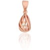 Diamond Sky Jewelry Sidabrinis pakabukas „Drop Weave“