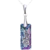 Diamond Sky Jewelry Sidabrinis pakabukas „Growing Crystal II (Vitrail Light)“ su Swarovski® kristalais