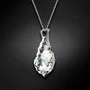 Diamond Sky Jewelry Sidabrinis pakabukas „Baroque V (Comet Argent Light)“ su Swarovski® kristalais