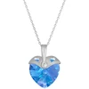 Diamond Sky Jewelry Sidabrinis pakabukas „Cupid (Aquamarine AB)“ su Swarovski® kristalais