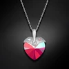 Diamond Sky Jewelry Sidabrinis pakabukas „Cupid (Light Siam Shimmer)“ su Swarovski® kristalais