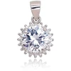 Diamond Sky Jewelry Sidabrinis pakabukas su cirkoniais „Širdys ir Strėlės II“