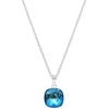 Diamond Sky Jewelry Sidabrinis pakabukas „Glare (Bermuda Mėlyna)“ su Swarovski® kristalais