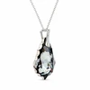 Diamond Sky Jewelry Sidabrinis pakabukas „Baroque V (Sidabrinis Night)“ su Swarovski® kristalais