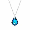 Diamond Sky Jewelry Sidabrinis pakabukas „Baroque V (Meridian Mėlyna)“ su Swarovski® kristalais