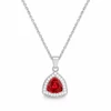 Diamond Sky Jewelry Sidabrinis pakabukas „Elemental Magic (Scarlet)“ su Swarovski® kristalais