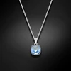 Diamond Sky Jewelry Sidabrinis pakabukas „Glare (Aquamarine)“ su Swarovski® kristalais