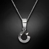 Diamond Sky Jewelry Sidabrinis pakabukas „Classic (Jet Hematite)“ su Swarovski® kristalais