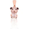 Diamond Sky Jewelry Sidabrinis pakabukas su cirkoniais ir emaliu „Bear“