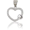 Diamond Sky Jewelry Sidabrinis pakabukas su cirkoniais „Beloved Heart IV“