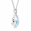 Diamond Sky Jewelry Sidabrinis pakabukas „Baroque V (Aurora Borealis)“ su Swarovski® kristalais