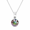Diamond Sky Jewelry Sidabrinis pakabukas „Classic (Vitrail Medium)“ su Swarovski® kristalais