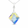 Diamond Sky Jewelry Sidabrinis pakabukas „Growing Crystal (Aurora Borealis)“ su Swarovski® kristalais